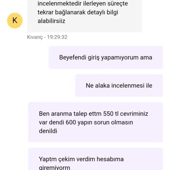 Sahabet 7000 TL Mi Vermiyor