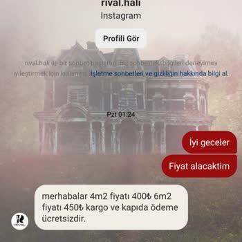 Rival.hali (Instagram) Şikayetçiyim