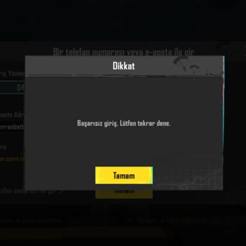 PUBG (Pubgmobile.com) Hesabıma Giriş Yapamıyorum