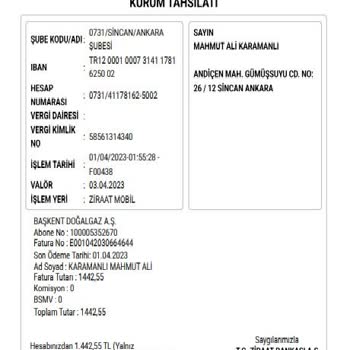 Başkent Doğalgaz Sayaca Karttaki Gazı Yükleyemedim Mağdur Edildim.