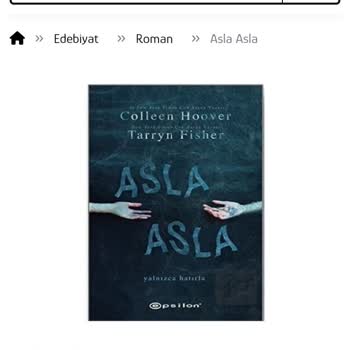 Epsilon Yayınevi Birinci Kitap Olmadığı İçin İkinci Kitabı Okuyamıyorum