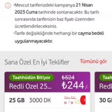 Vodafone Fahiş Tarife Fiyatları