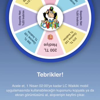 LCW İndirim Kodlarını Kullandırmıyor