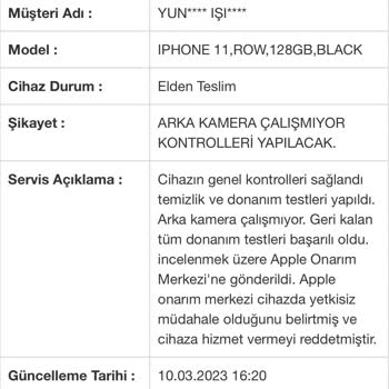 iPhone Tvt Bilgisayar Ve Apple Onarım Merkezi Yetkisiz Müdahale Bilinmezliği