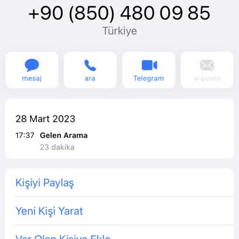 0850 480 09 85 Şikayetçiyim