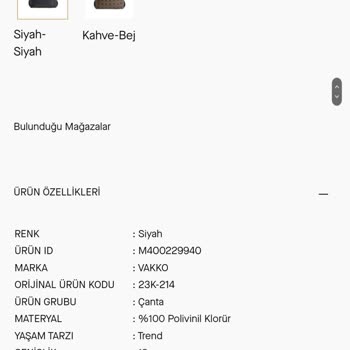 Vakko Çanta Ozdilek Mağaza