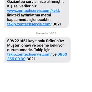 Zentech Servis Zentech Garantili Telefon Ücret Mağduriyeti