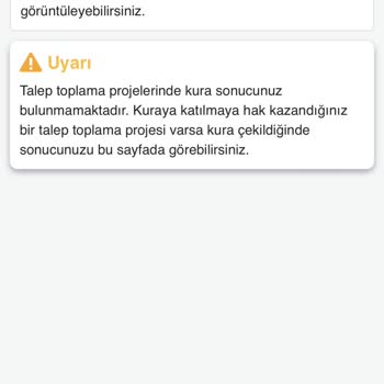 TOKİ Başvuru Sonucu E Devlette Gözükmüyor