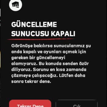 Valorant Güncelleme Sunucusu Kapalı Hatası