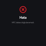 Papara NFC Datası Doğrulanamadı