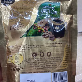 Nescafe Gold Tadının Ve Kokusu Değişmiş