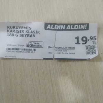 A101 Etiket Fiyatı İle Ödeme Esnasında Karşılaşılan Fiyat Farkı