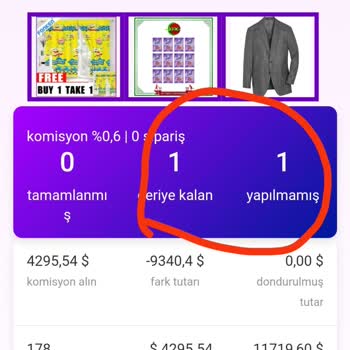 Amazon Platformu %06 Komisyon 60 Görev Siparişi