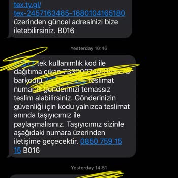 Trendyol Express Talebim Dışında Teslim Saatini Değiştirdi