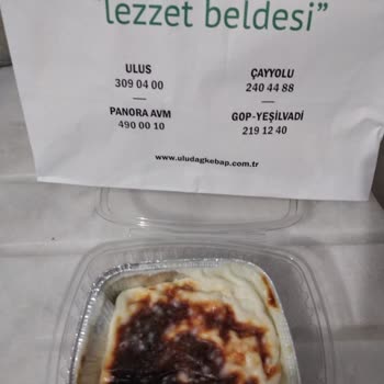 Uludağ Kebap (Ankara) Uludağ Kebapçısı Sütlaç