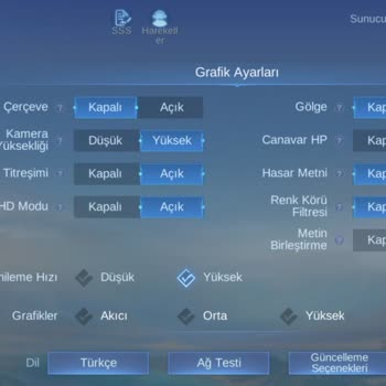Mobile Legends Xiaomi Yenileme Hızı
