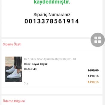 L.A Polo Sarılar Ayakkabı Param Alındı Sipariş Gönderilmedi