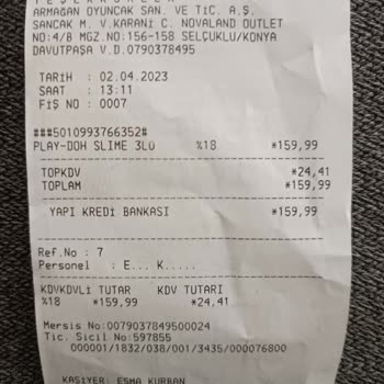 Armağan Oyuncak Hatalı Ürün Teslim Alınmaması