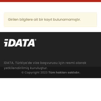 iData Randevumu İptal Etmiyor