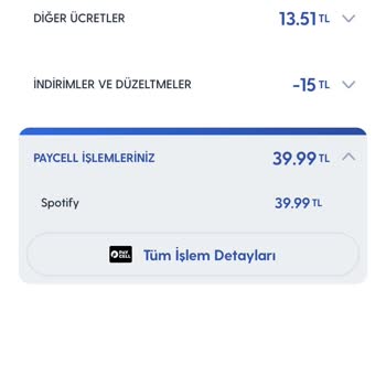 Spotify Premium  İlk Ay Ücretsiz Olmasına Rağmen Faturama Yansımış