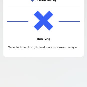 Turkcell Hızlı Giriş Hatası
