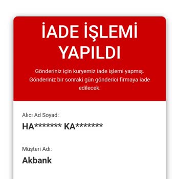 Akbank Kredi Kartım Ve Kurye Firmasi