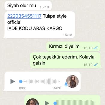 Tulipa Style Ayakkabıcı Şikayet Bildirisi