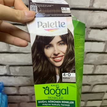 Palette Kahverengi Boya Sim Siyah Çıktı