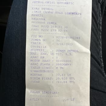 Petrol Ofisi Automatic Esas Petrol