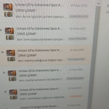 Trendyol BGK&ZİRVE Çorap Siparişi Kargoya Vermemesi