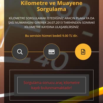 Epttavm Km Sorgulama Hatası