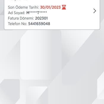 Vodafone Fazla Haksız Fatura