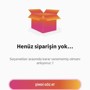 Fideyo 'dan Siparişim Gözükmüyor