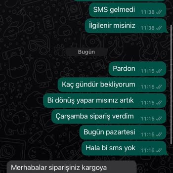 Duende.ca Stoğu Olmayan Ürünün Sipariş Alınması
