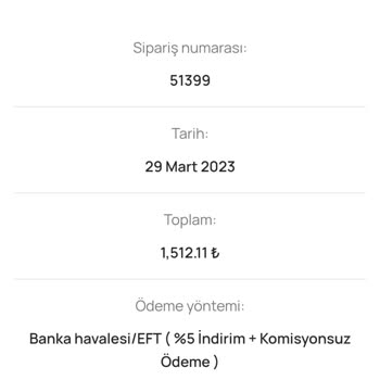 Kreatif Evim Parayı Alıp Ürünü Göndermiyorlar