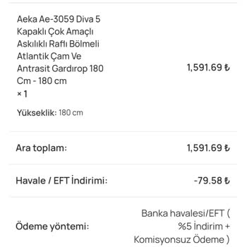 Kreatif Evim Parayı Alıp Ürünü Göndermiyorlar