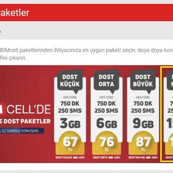 Bimcell Otomatik Paket Yenileme Sistemi Mağduriyeti