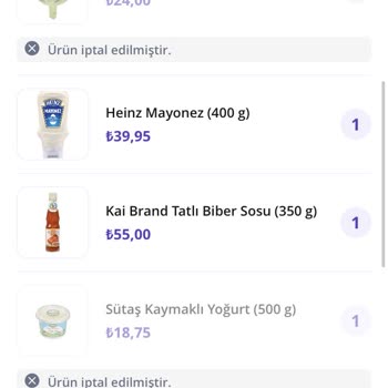 Getir Asya Pazarı Siparişlerde Etik Olmayan Hareketler Yapıyor