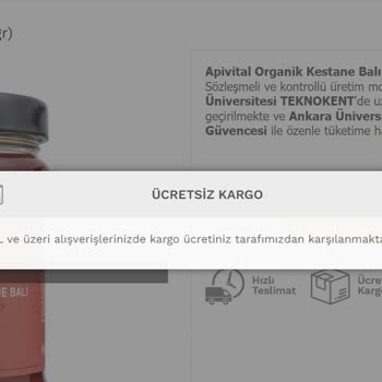 Apivital.com.tr Sitesinde Kargo Bedavayken Ücret Çıktı