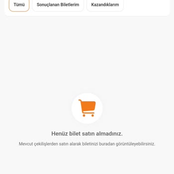 Trendyol Çekilişinde Aldığım Biletler Gözükmüyor