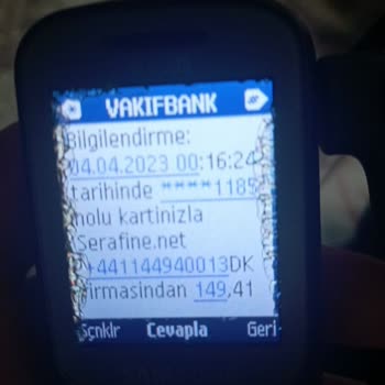 Serafine.net Yanılttı Paramı Çekti