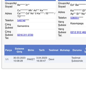 Sürat Kargo Kasımpaşa Kargo Getirmemesi!