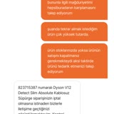 Hepsiburada Dyson V12 Süpürge İptal