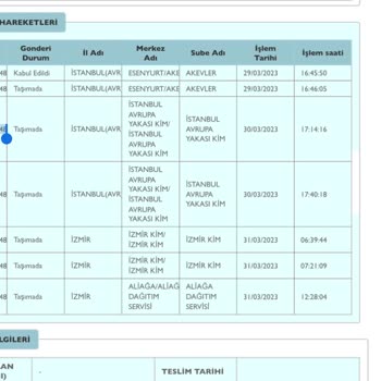 PTT Kargo 31 Mart’tan Beri Dağıtıma Çıkarmıyor