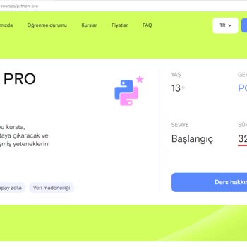 Kodland.org Python Global Kurs Unity Yerine Phyton Gösteriliyor