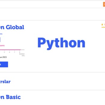 Kodland.org Python Global Kurs Unity Yerine Phyton Gösteriliyor