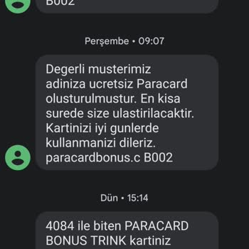 Garanti BBVA Banka Kartı Teslimatı