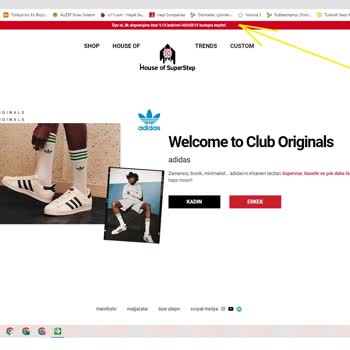 House Of Superstep Üye Ol, İlk Alışverişine Özel %15 İndirimi House15 Koduyla Keşfet!