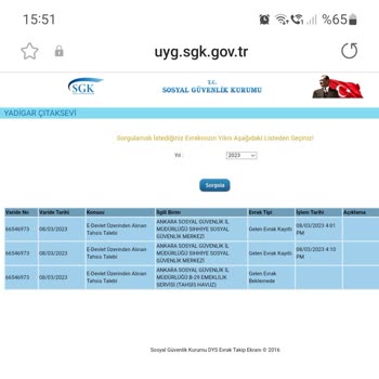 Ankara SGK EYT "Gelen Evrak Beklemede" Sorunu