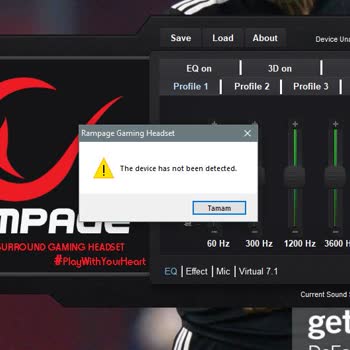Rampage 7.1 Racing Pluss Driver Sorunu